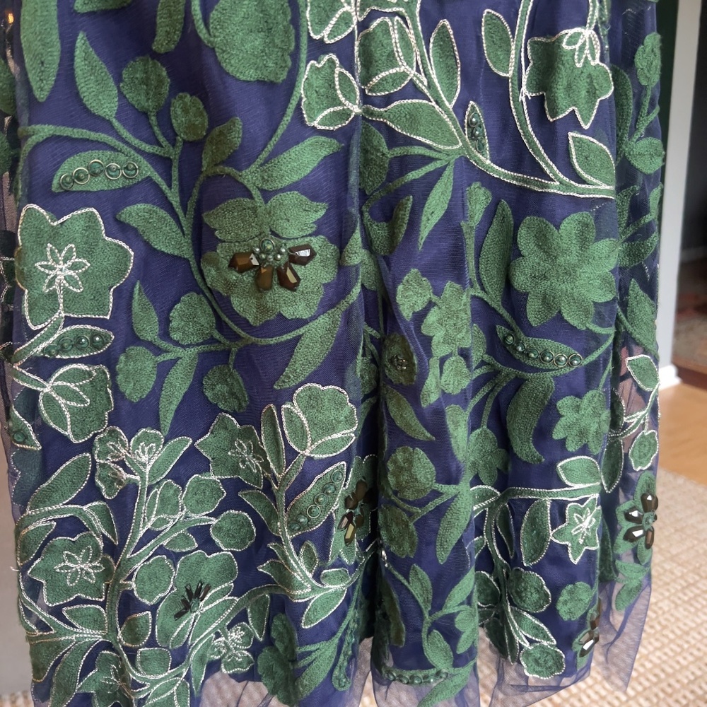 Embroidered Fern Dress from Anthropologie - Picture 6 of 9